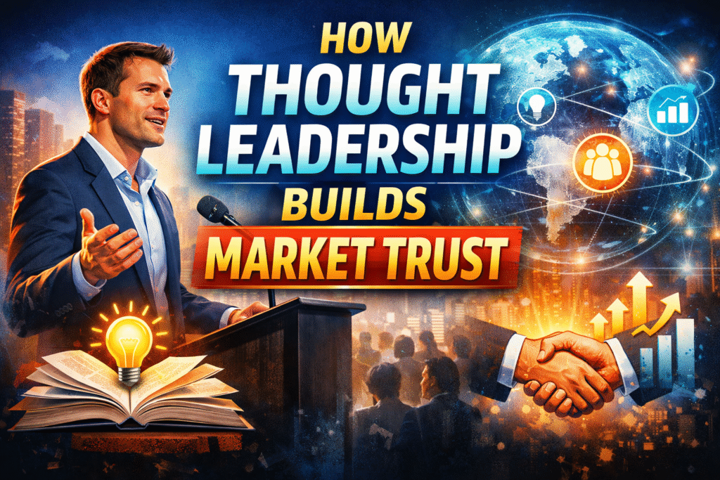 thought leadership strategy building market trust